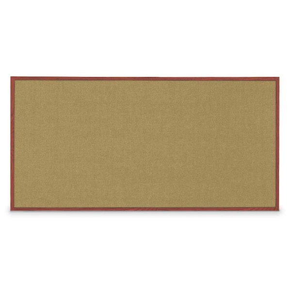 Combo Board, 96"x48", Bronze Frame/Black Porcelain & Cork
